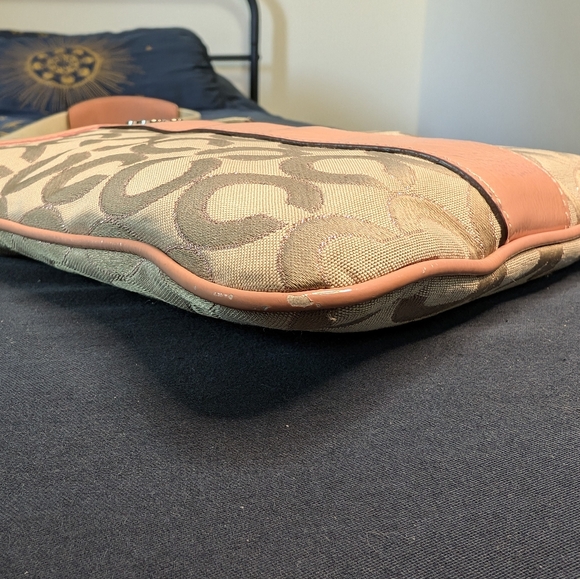 Coach Pink Julia Op Art Swingpack Crossbody - Picture 5 of 9